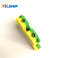 EK series 6mm din rail type earth terminal block